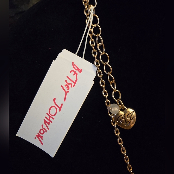 Betsey Johnson Jumbo Blue Glitter and Rhinestone Gummy Bear Long necklace! - Picture 9 of 11